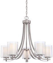 Minka-Lavery 4105-84 - Parson Studio - 5 Light Chandelier