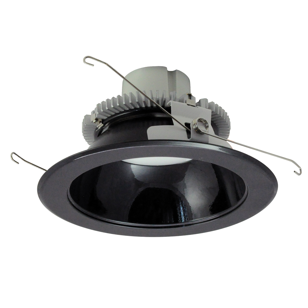 6" Cobalt Click LED Retrofit, Round Reflector, 1000lm / 12W, 2700K, Black Reflector / Black