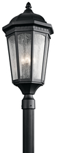 Kichler 9533BKT - Outdoor Post Mt 3Lt