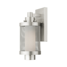 Livex Lighting 20681-91 - 1 Lt Brushed Nickel Wall Lantern