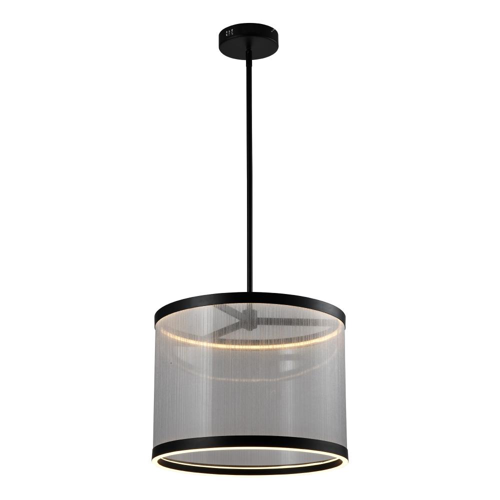 Cora Integrated LED Pendant, Silver