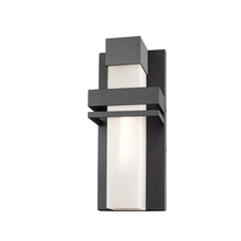 Artcraft AC9150BK - Camden 1-Light Outdoor Wall Light