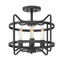 Savoy House 6-4900-4-89 - Kent 4-Light Ceiling Light in  Matte Black