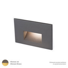 WAC US 4011-30BBR - LED 12V  Horizontal Step and Wall Light