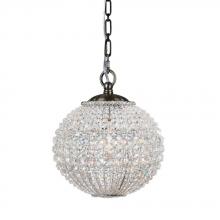 Crystorama 6753-AB - Crystorama Newbury 1 Light Crystal Sphere Brass Mini Chandelier I