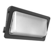 RAB Lighting W34-55L/PCU - Wall Packs, 6528 lumens, W34, 51W,  80CRI, 5000K, 120-277V, 0-10V dimming, 120-277V button photoce