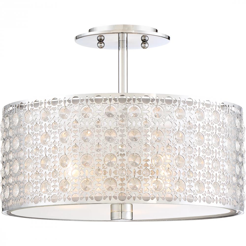 Verity Semi-Flush Mount