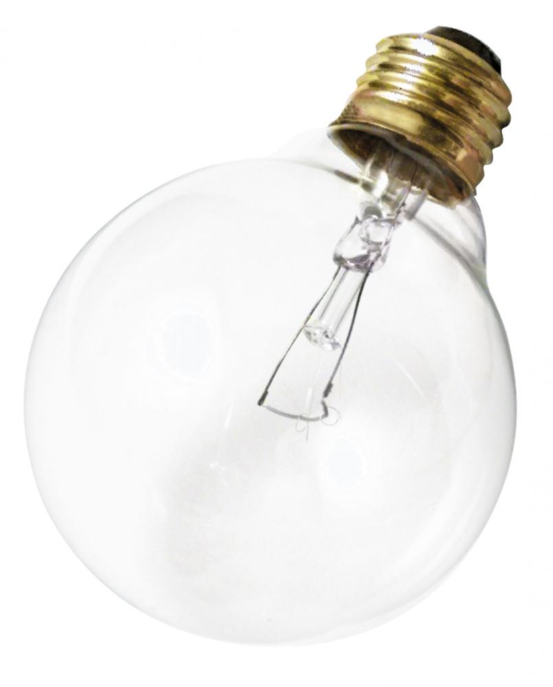 40 Watt G25 Incandescent; Clear; 3000 Average rated hours; 360 Lumens; Medium base; 130 Volt; 3/Pack