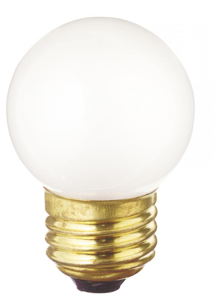 40 Watt G17 Incandescent; Frost; 1000 Average rated hours; 348 Lumens; Medium base; 130 Volt