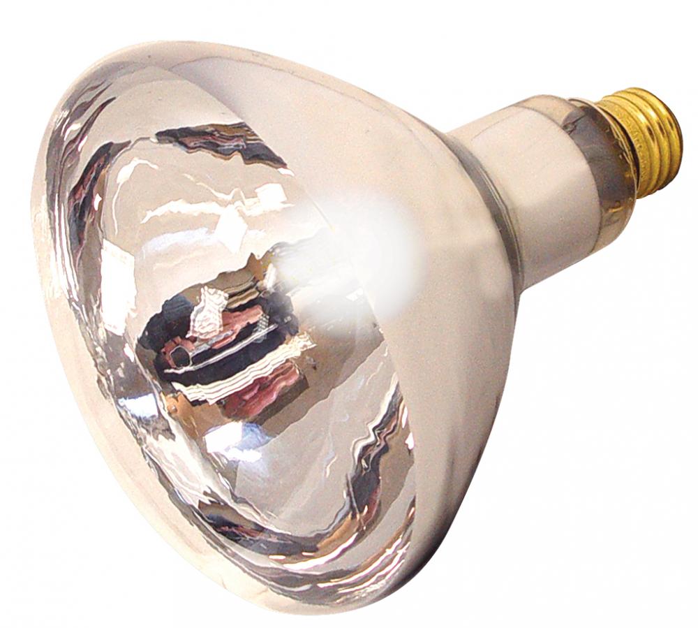 250 Watt R40 Incandescent; Clear Heat; 6000 Average rated hours; Medium base; 120 Volt; 2-Pack