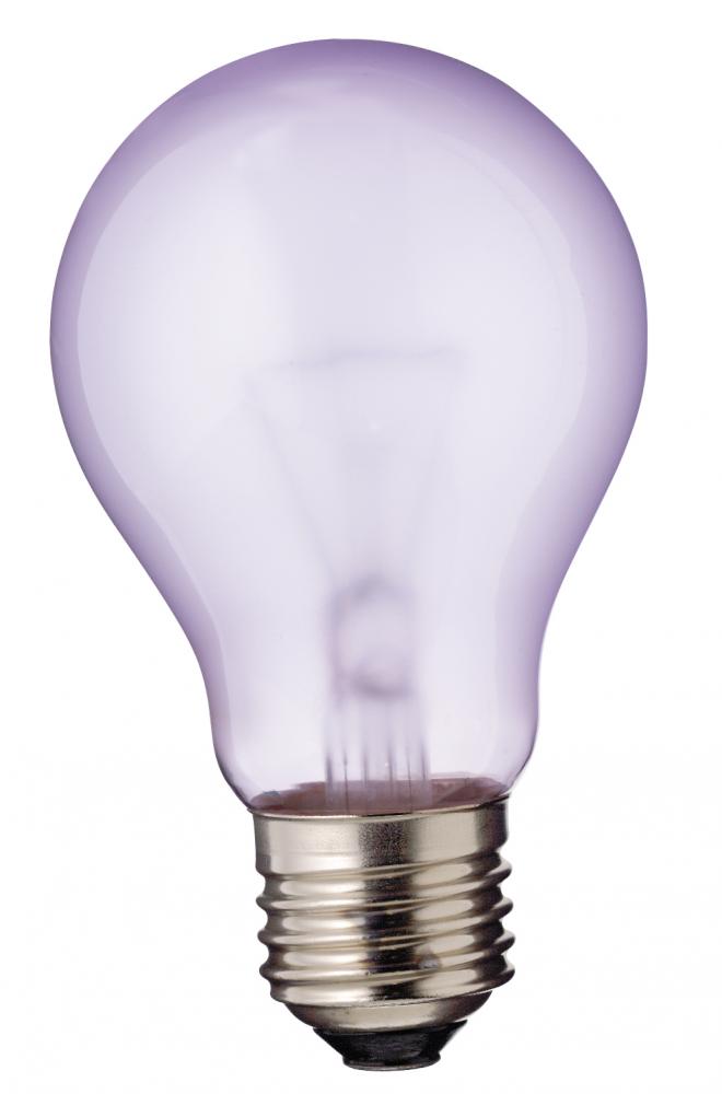 60 Watt A19 Incandescent; Full Spectrum; 5000 Average rated hours; 465 Lumens; Medium base; 120 Volt