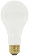 Satco Products Inc. S3980 - 150 Watt A21 Incandescent; Frost; 750 Average rated hours; 2670 Lumens; Medium base; 130 Volt