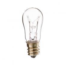 Satco Products Inc. S4568 - 6 Watt S6 Incandescent; Clear; 1500 Average rated hours; 40 Lumens; Candelabra base; 6 Volt