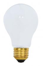 Satco Products Inc. S8515 - 100 Watt A19 Incandescent; Frost; 20000 Average rated hours; Medium base; 120 Volt; 4/Pack