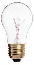 Satco Products Inc. S8524 - 60 Watt A15 Incandescent; Clear; 2500 Average rated hours; 580 Lumens; Medium base; 130 Volt; 4-Pack