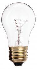 Satco Products Inc. S8526 - 40 Watt A15 Incandescent; Clear; 2500 Average rated hours; 290 Lumens; Medium base; 130 Volt; 4-Pack