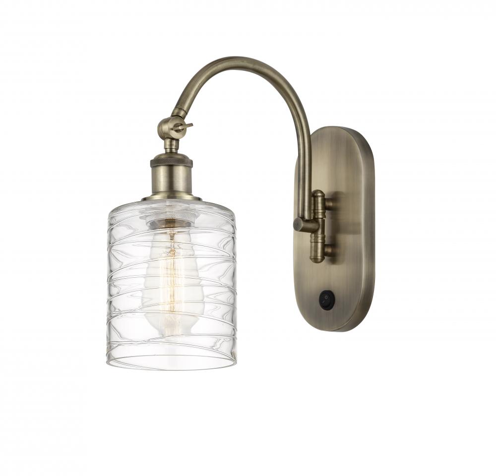 Cobbleskill - 1 Light - 5 inch - Antique Brass - Sconce