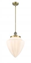 Innovations Lighting 201S-AB-G661-12 - Bullet - 1 Light - 12 inch - Antique Brass - Stem Hung - Mini Pendant