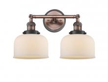 Innovations Lighting 208BP-ACBK-G71 - Bell - 2 Light - 19 inch - Antique Copper - Bath Vanity Light