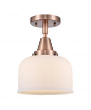 Innovations Lighting 447-1C-AC-G71 - Bell - 1 Light - 8 inch - Antique Copper - Flush Mount