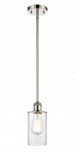 Innovations Lighting 516-1S-PN-G802-LED - Clymer - 1 Light - 4 inch - Polished Nickel - Mini Pendant