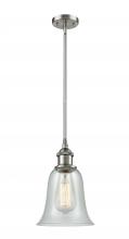 Innovations Lighting 516-1S-SN-G2812-LED - Hanover - 1 Light - 6 inch - Brushed Satin Nickel - Mini Pendant