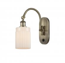 Innovations Lighting 518-1W-AB-G341 - Hadley - 1 Light - 5 inch - Antique Brass - Sconce