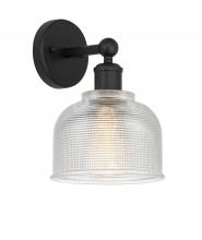 Innovations Lighting 616-1W-BK-G412 - Dayton - 1 Light - 6 inch - Matte Black - Sconce