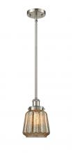 Innovations Lighting 916-1S-SN-G146 - Chatham - 1 Light - 6 inch - Brushed Satin Nickel - Mini Pendant