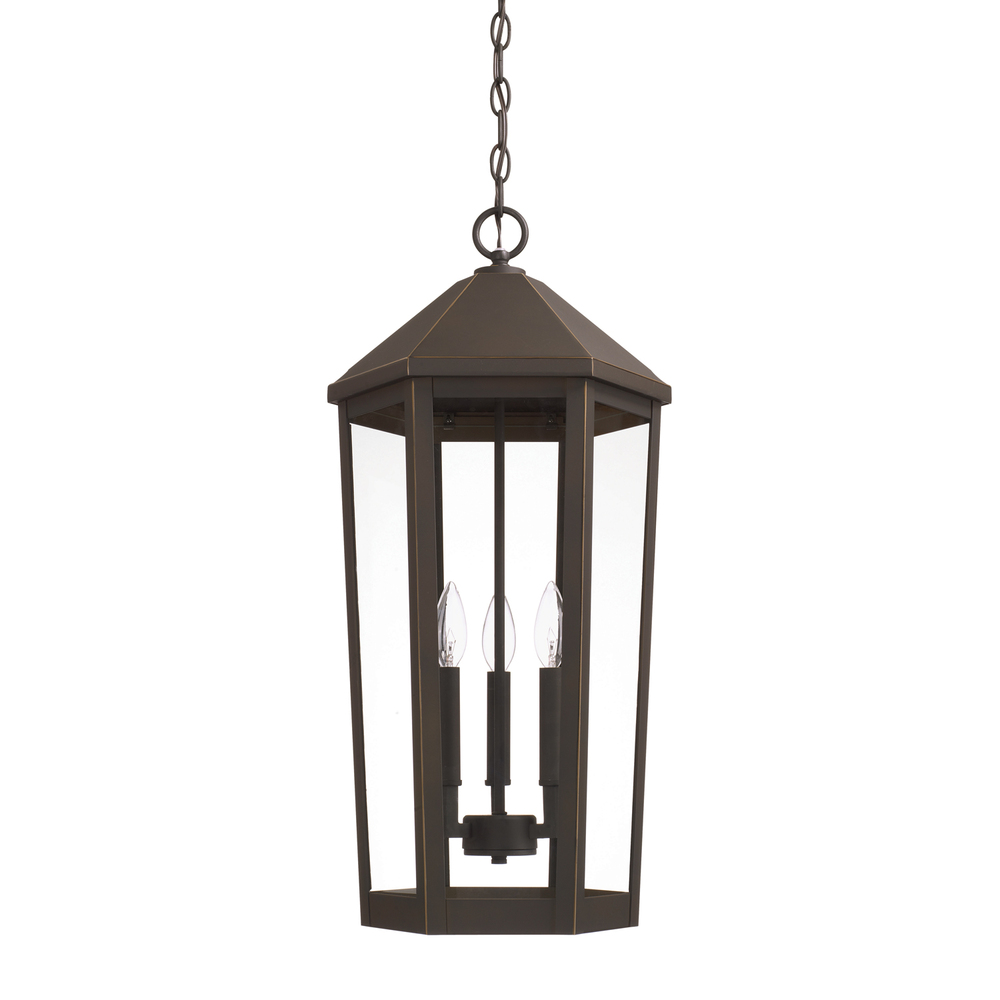 3 Light Outdoor Hanging Lantern