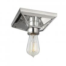 Hudson Valley 5080-PN - 1 Light Flush Mount