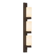 Hubbardton Forge 206309-SKT-LFT-05-GG0168 - Ondrian 3 Light Vertical Sconce