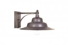 Northeast Lantern 11011-DB-MED - Tiered Barn Wall 11.75" Shade Dark Brass Medium Base Socket