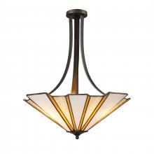 ELK Home 08003-AB - FULTON 3-LIGHT PENDANT in ANTIQUE BRONZE