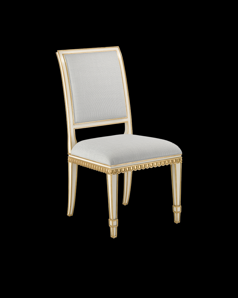 Ines Ivory Chair, Prim & Proper Mist