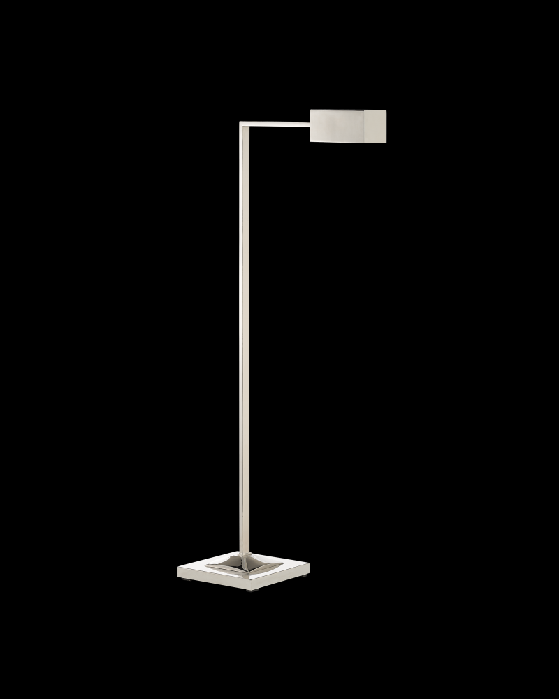 Ruxley Nickel Floor Lamp