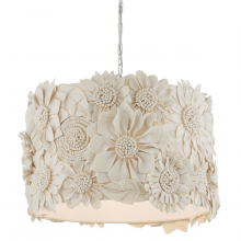 Currey 9000-1077 - Clotilde Cream Pendant